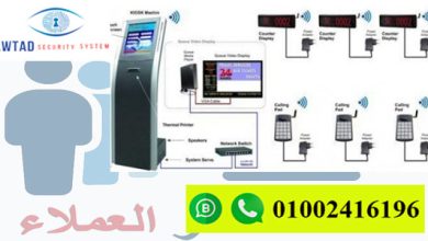 مكونات نظام انتظار العملاء